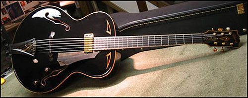 Gibson L-50, Black Special 1937, converted into ES-150 CC-2233598924_59965c35c1-jpg