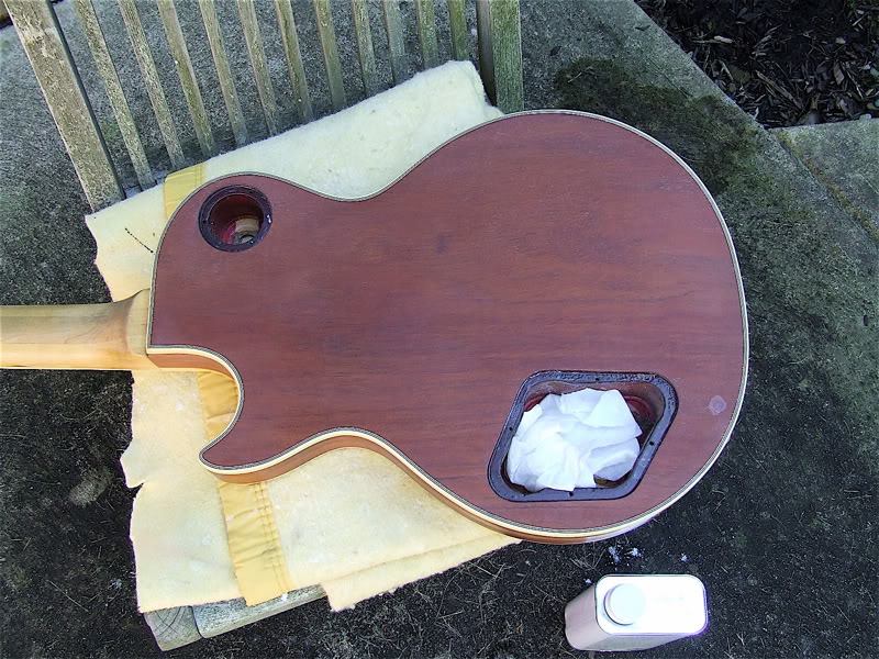 Ibanez refinish project-sandsealbackofbody-jpg