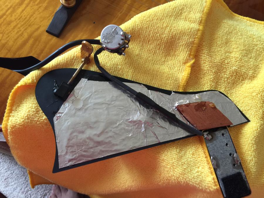 How do I get rid of Static in my Pickguard?-image1-jpg