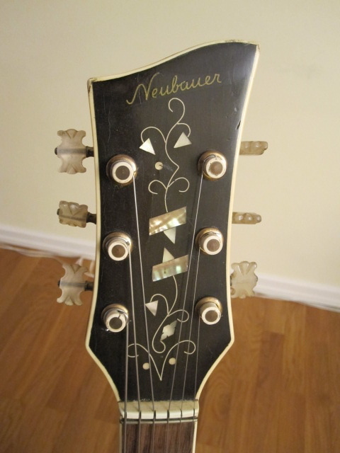 Vintage German Archtops-neubauer-black-split-sound-holes-b-fancy-headstock-jpg