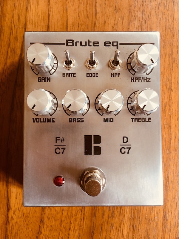 Polytone Pre Amp Pedal - Brute EQ-brute-eq-top-lille-jpg