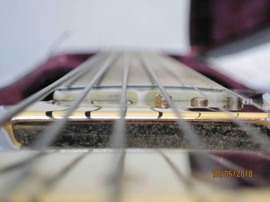 Demonstration of the Herb Ellis method of neck pickup pole adjustment-byrd_neck_pup-jpg
