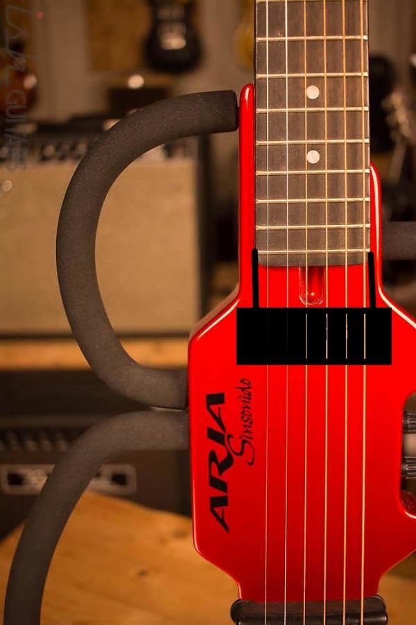 Aria Sinsonido Headless Steel String Travel Guitar-3-jpg