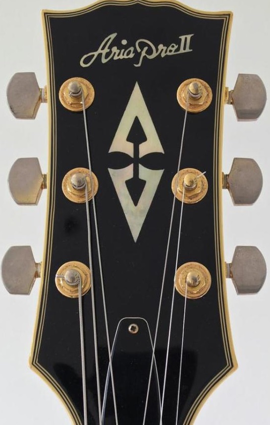 Aria Pro II PE 180 (L5/400 Type)-aria-headstock-jpg