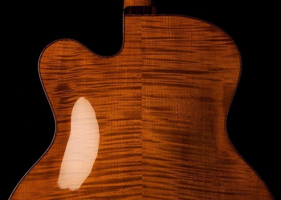 Modern jazz guitars with cello / violin like finish-koentopp-3-jpg