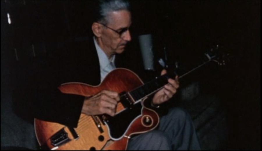 Gibson Tal Farlow Through a Polytone-tal_dad_with_prototype-jpg