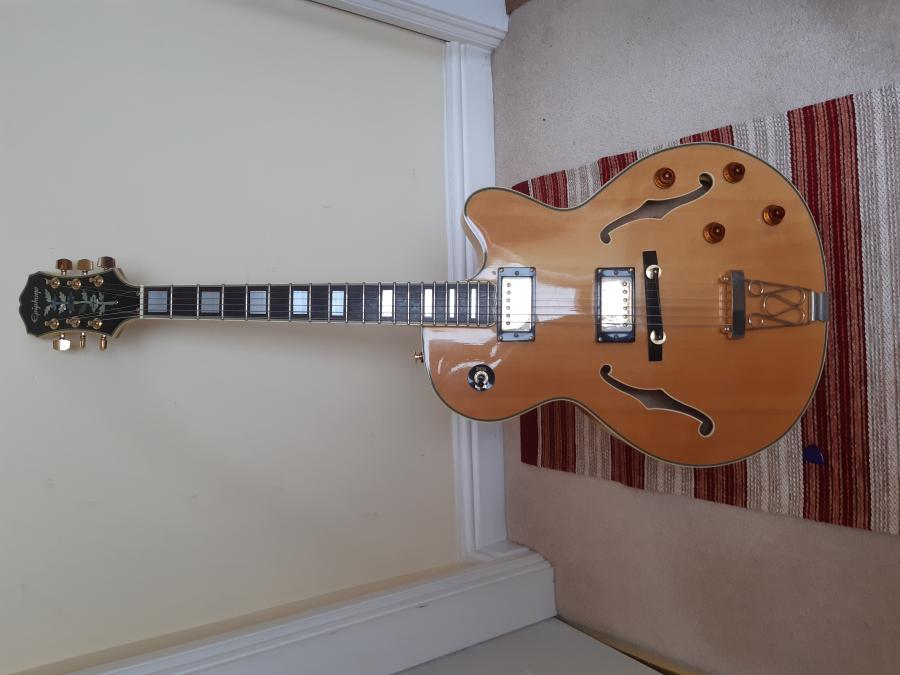 Epiphone Joe Pass serial number query.