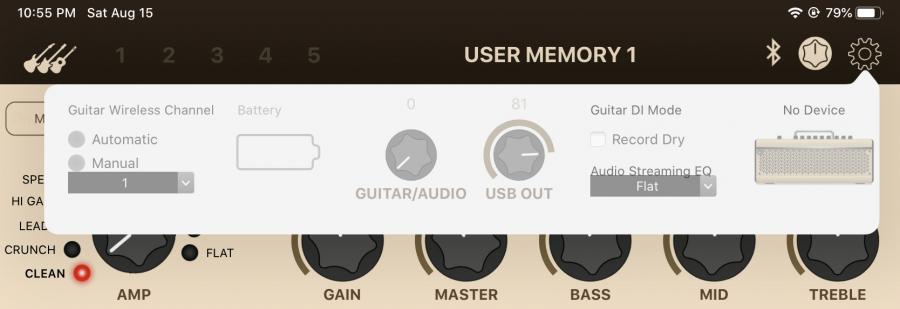 Yamaha shop thr30ii settings