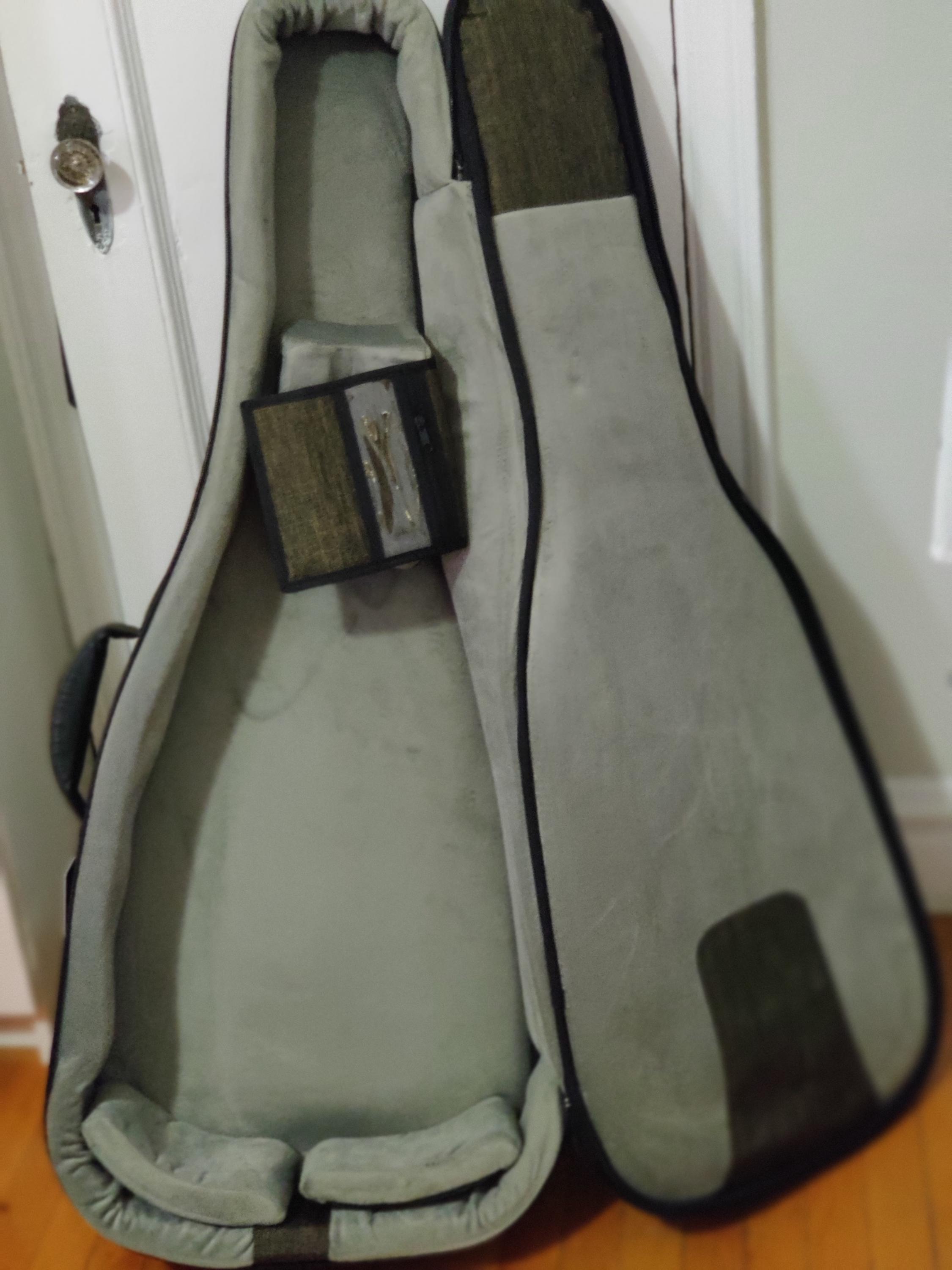 NGBD [New Gig Bag Day] Music Area WIND Dreadnought gig bag-windbagopen-jpg