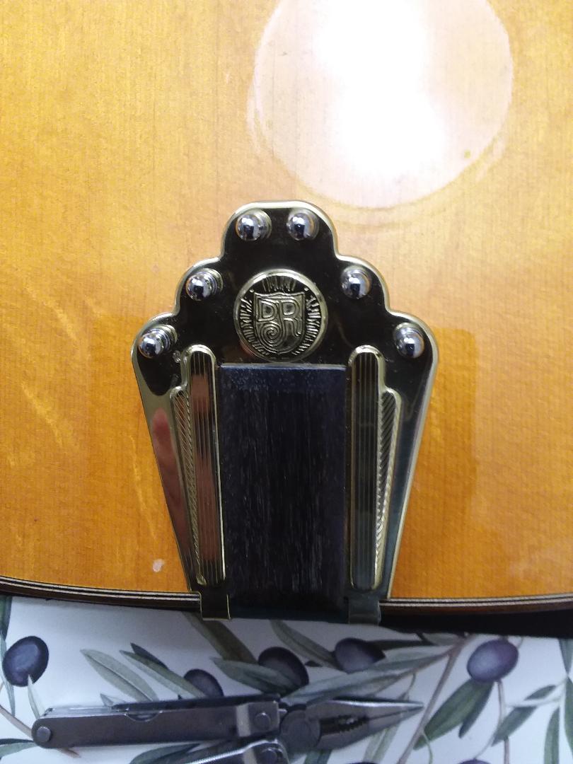 Broken Gypsy Jazz guitar tailpiece-new-tp-jpg