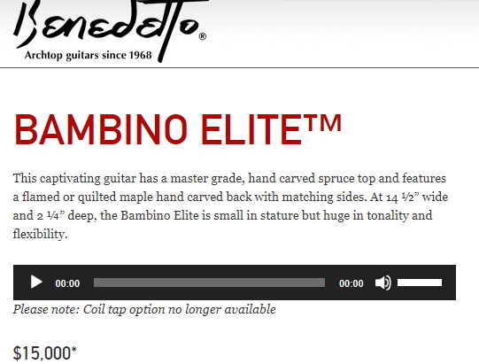 How likely is a hand carved archtop surviving a week lost in 12°F weather???-benedetto_bambino_elite_price-jpg