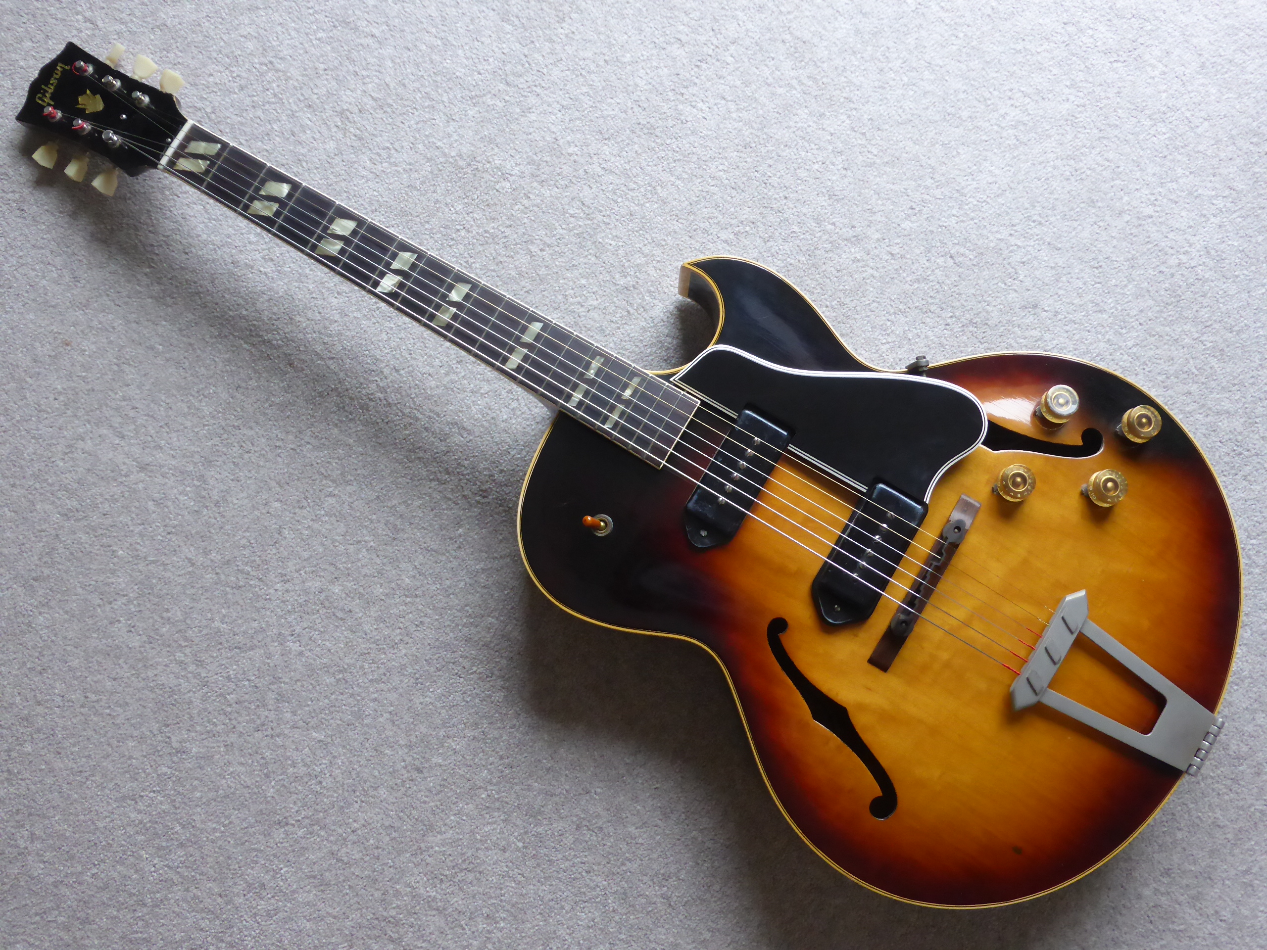 Finally Gibson ES-175 1954 in da house - how to brush it up and make it fit (for me)-1954-jpg