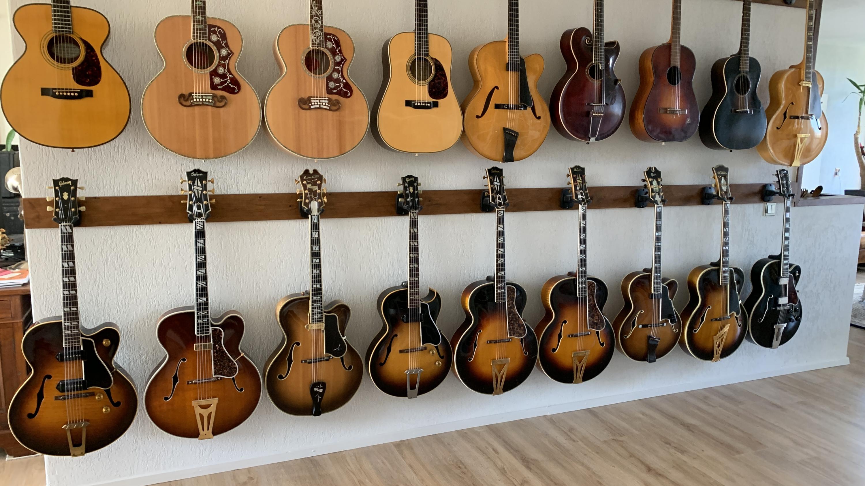 Some vintage guitars I played today-1-jpg