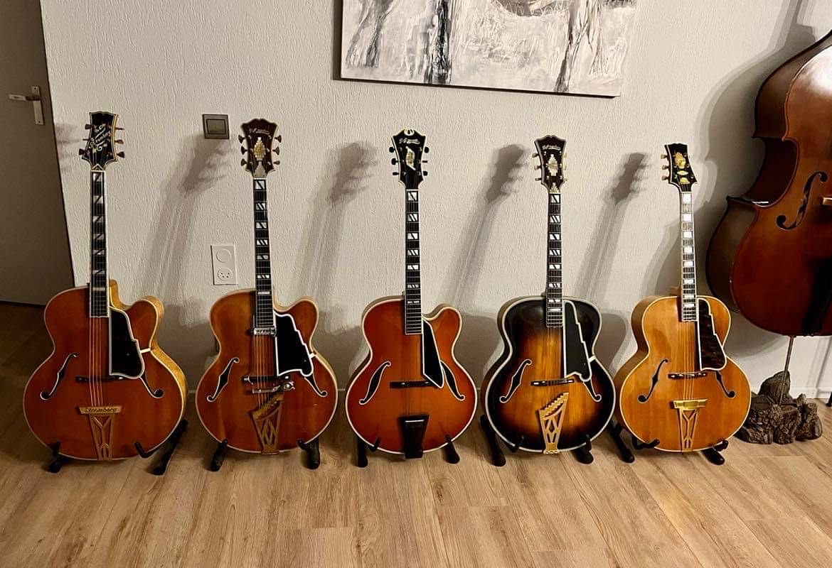 Some vintage guitars I played today-3-jpg