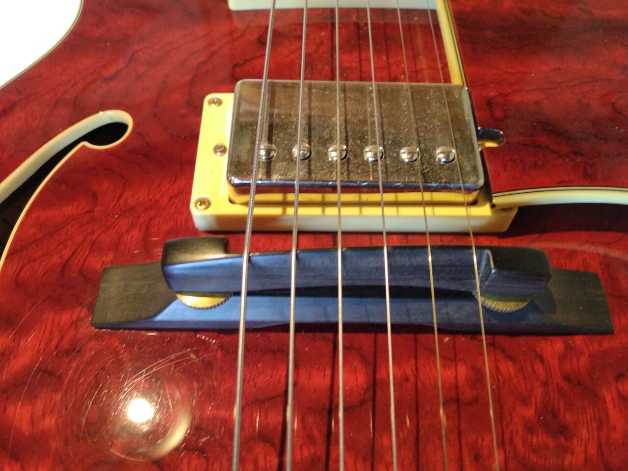 Ibanez Artcore tweaks-bridge-jpg