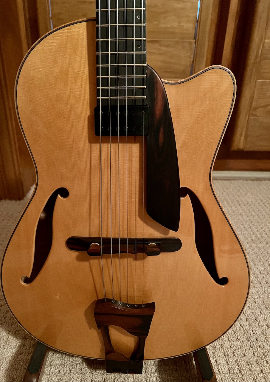Greenfield Newport 15" Archtop-front-jpeg