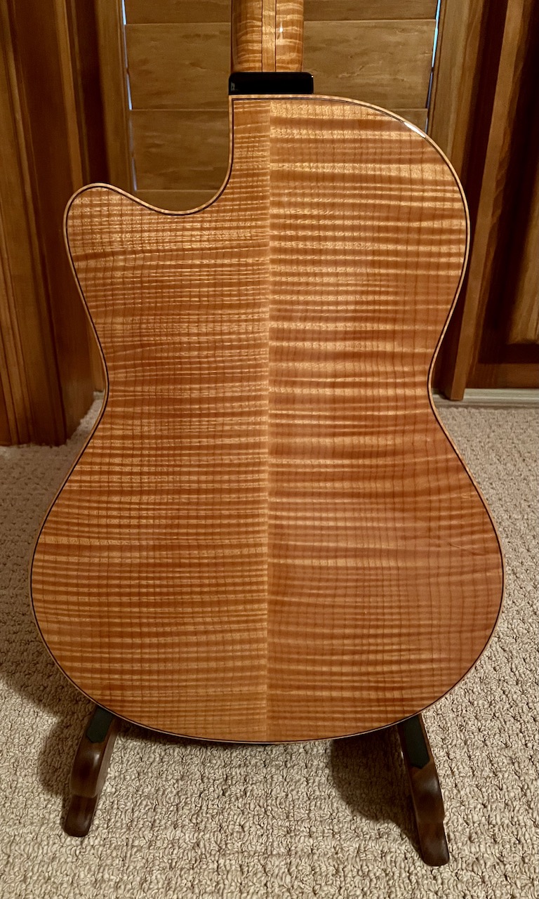 Greenfield Newport 15" Archtop-back-jpeg