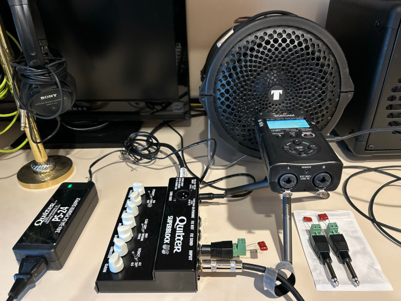 The &quot;capacitor trick&quot; on a Superblock US: 3 values compared (with audio)-sbus_cap_test_setup_small-jpeg