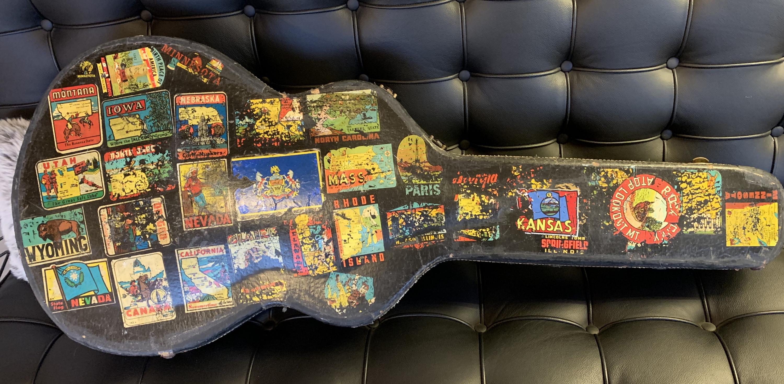 Vintage gibson guitar cases for sale hotsell