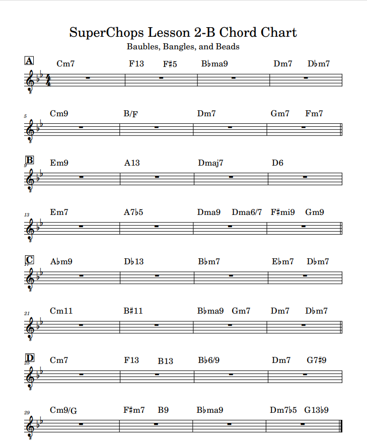 20 weeks to a higher level of proficiency: Howard Roberts Super Chops one more time.-superchops-lesson-2-b-chords-png