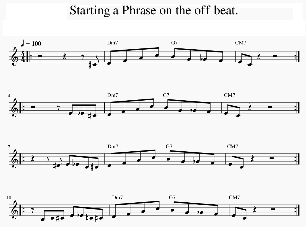 Starting phrases on the off beats-starting-phrases-off-beat-png