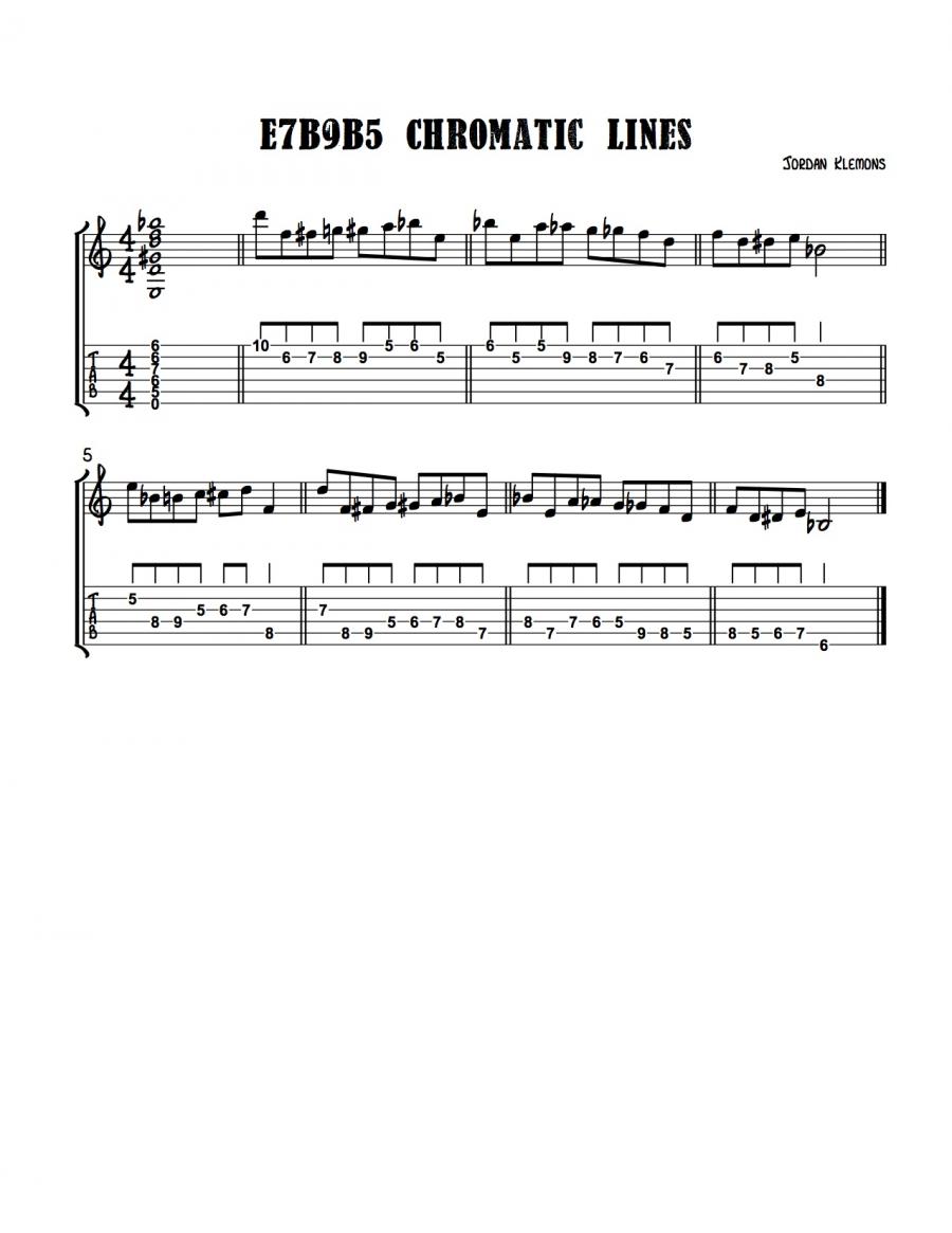Ideas for Improvising on Stablemates-e7b9b5-chromatic-lines-within-triad-jpg