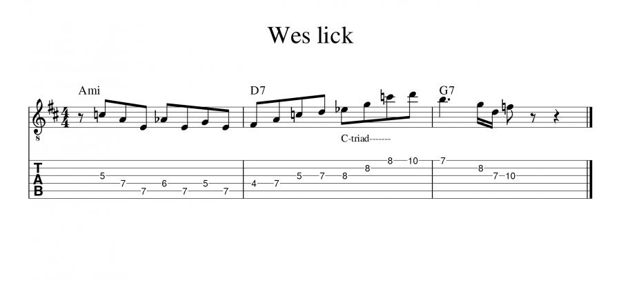 Lesson on Improvisation - Playing over changes.-wes-lick-1-jpg