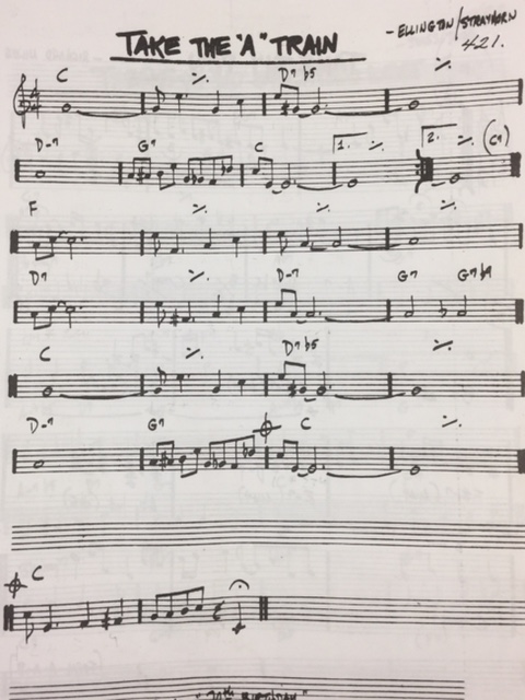 Etudes Part II. Learning improvisational language through practice, phrase and etudes-train-jpg