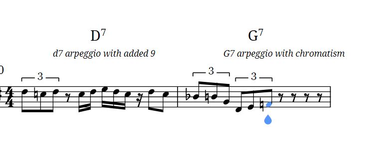 What is considered the standard way to look at extensions in terms of arpeggios?-skjermbilde-jpg