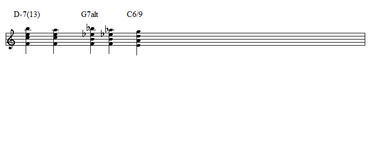 Using the Melodic Minor Scale over 2 5 1 Progressions-ii-v-i-c-png