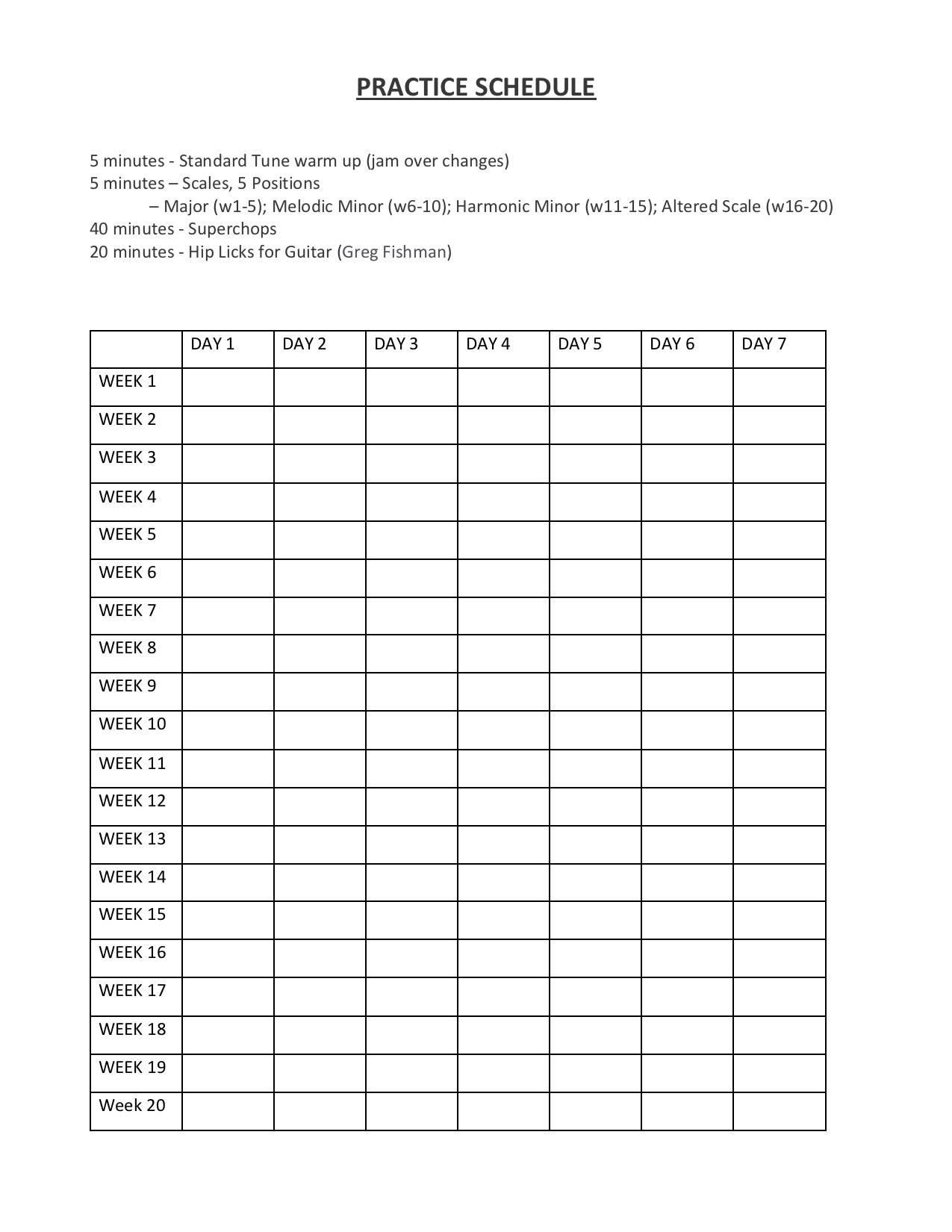 Howard Roberts Super Chops: study group for a tune based practice routine-practice-schedule-2021-jpg