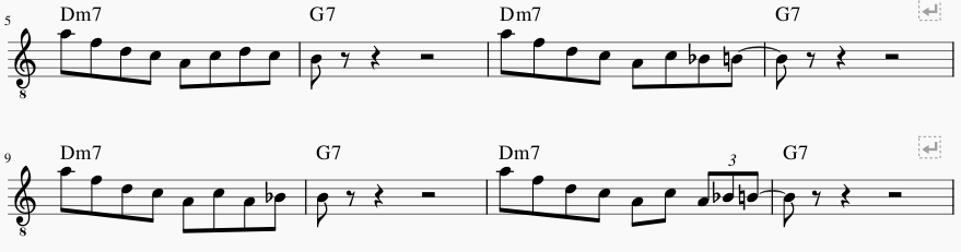 Fewell's Melodic Approach - Ch. 8 (Using Guide Tones in Soloing)-fewell-guide-tone-png