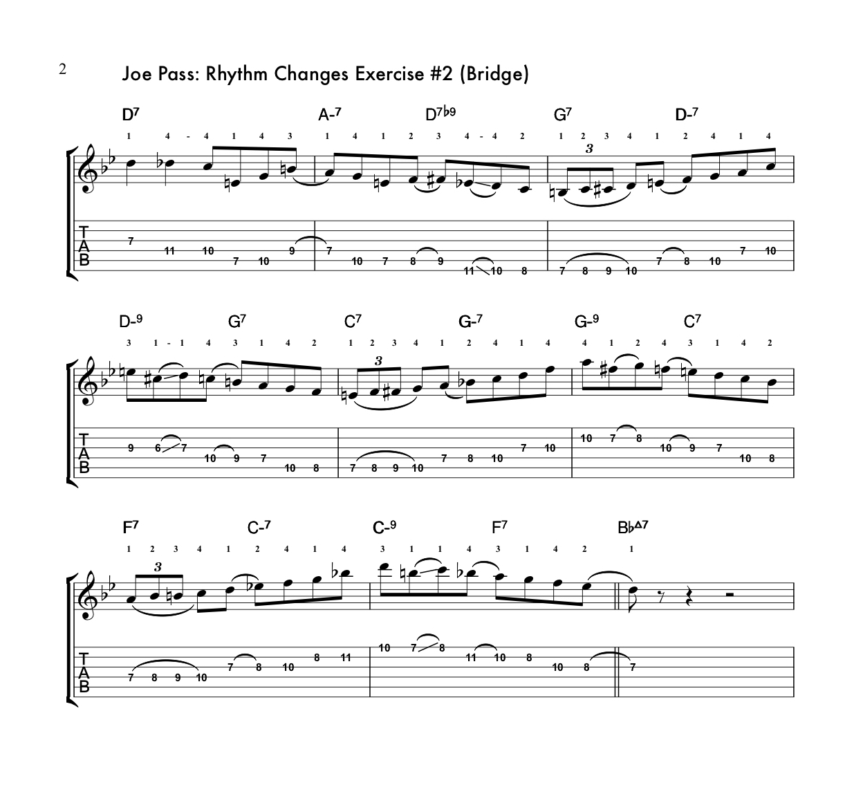 Joe Pass Guitar Style Rhythm Changes Solo #2-jp_rhythmchangesbridge-2-jpg