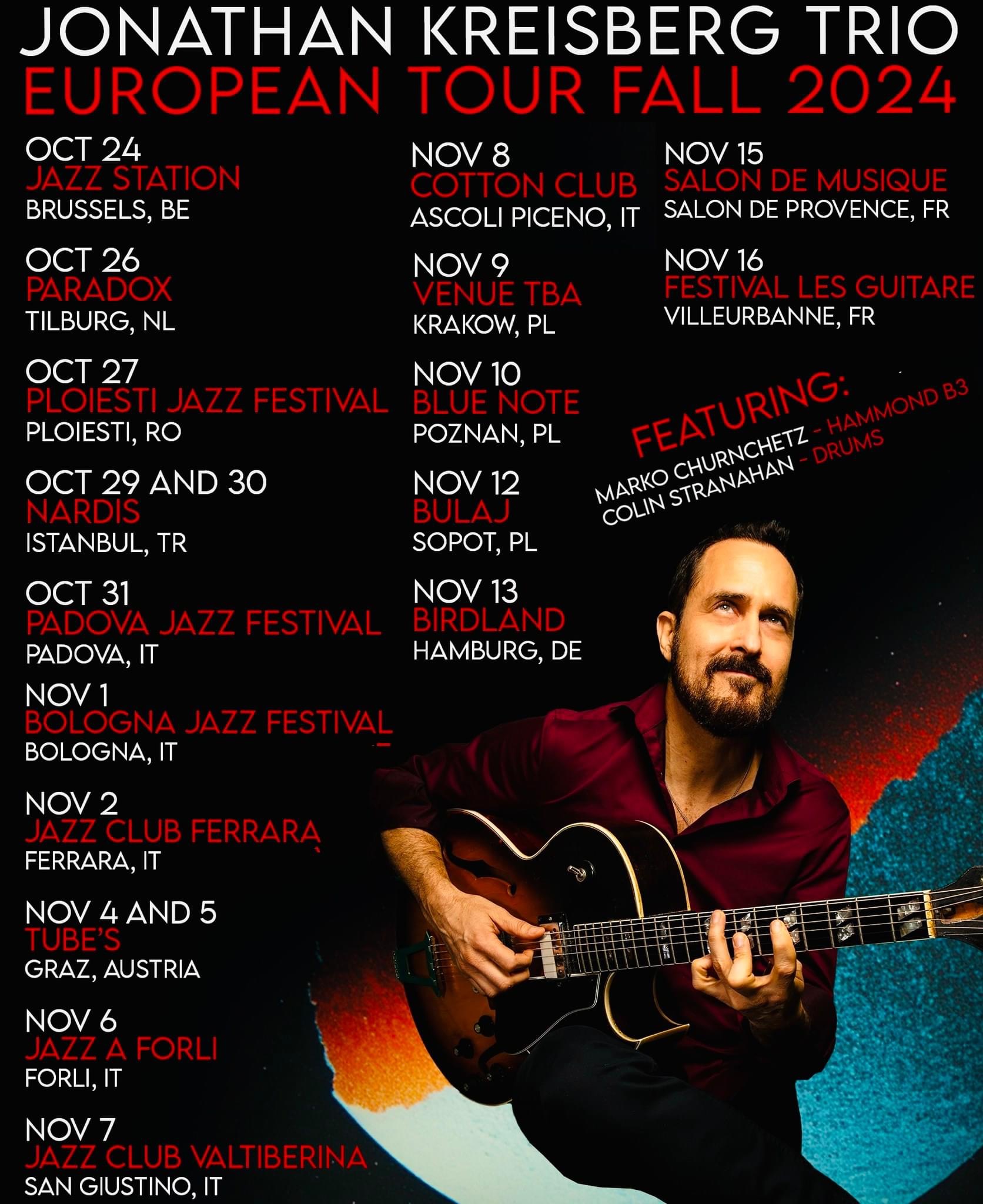 Jonathan Kreisberg organ trio, Holland, Oct 25th &lsquo;24-img_3767-jpeg
