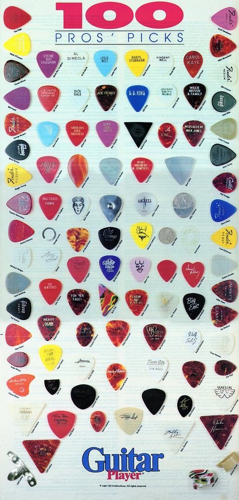 Benson Picking technique on Gibson L5 Wesmo-pros-picks-jpg