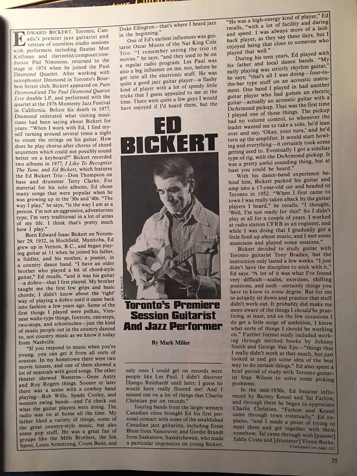 Ed Bickert article in November 1984 issue of Downbeat-bickert1-jpg