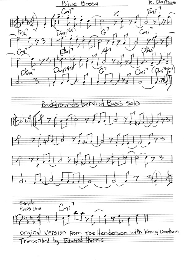 Blue Bossa Challenge-with Video-blue-bossa-jpg