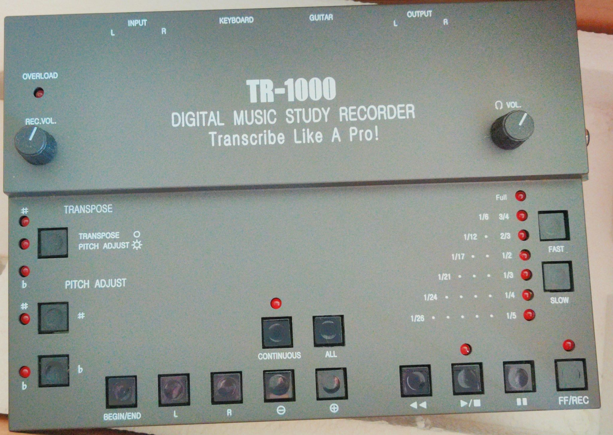 Reed Kotler TR-1000 Digital Music Study Recorder-tr-1000-mine-jpg