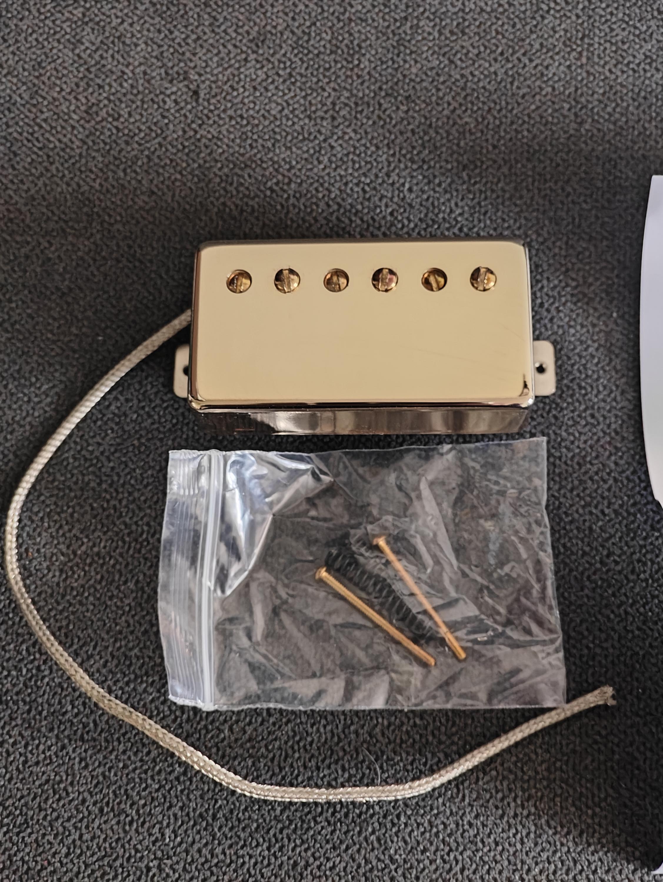 StewMac Alnico II Neck Gold Humbucker  -pickup-2-jpg