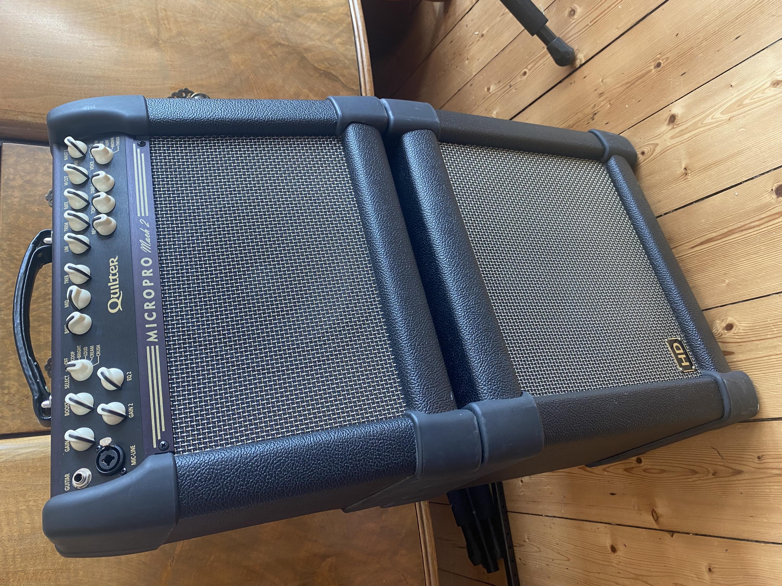 Quilter Micropro Mach 2 8 plus 12'' Quilter HD extension cab-img_3445-jpg