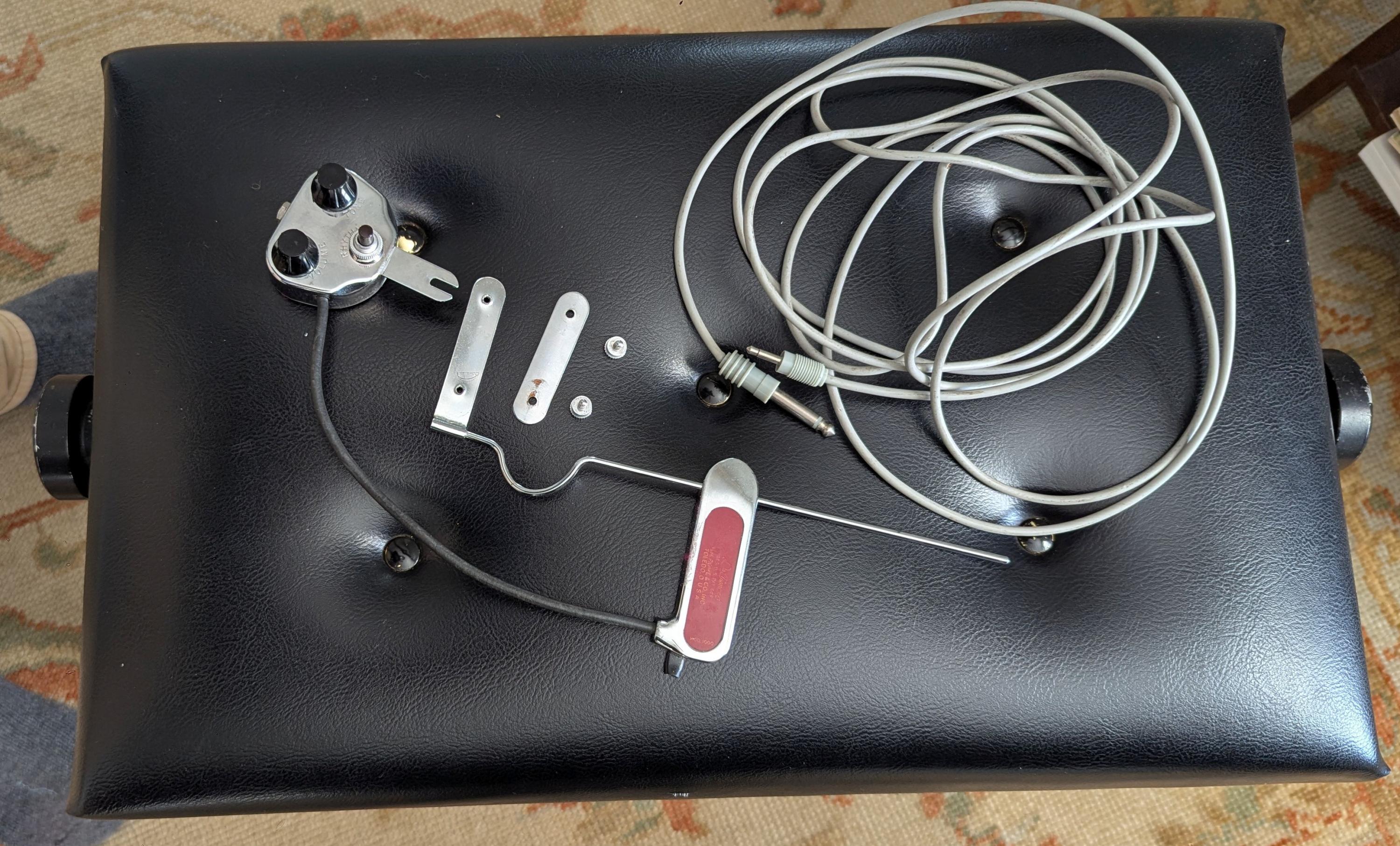 Vintage Dearmond Model 1000 Rhythm Chief pickup-pup-jpg