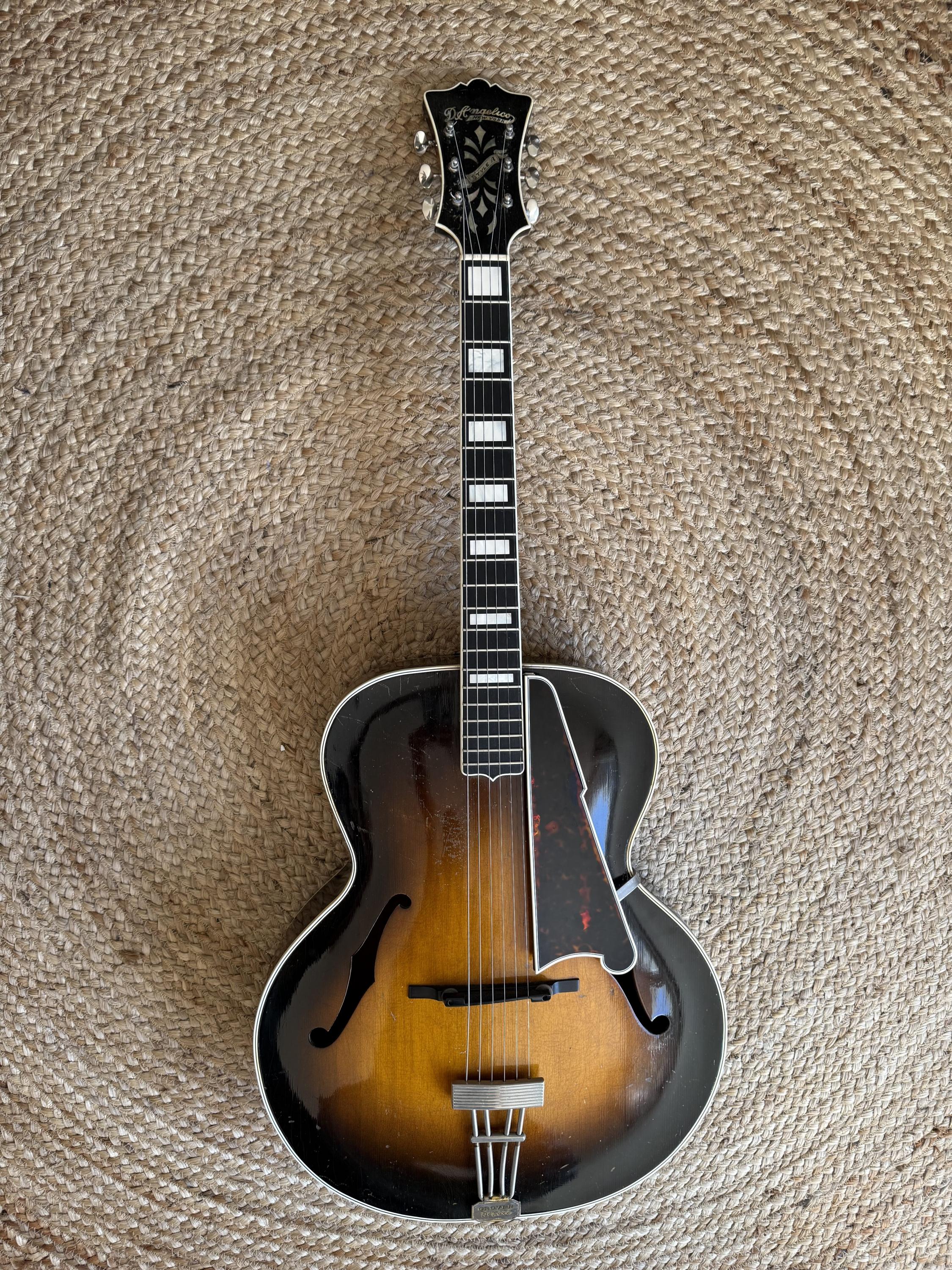 Vintage Archtop Collection for sale in Paris-style-front-jpg