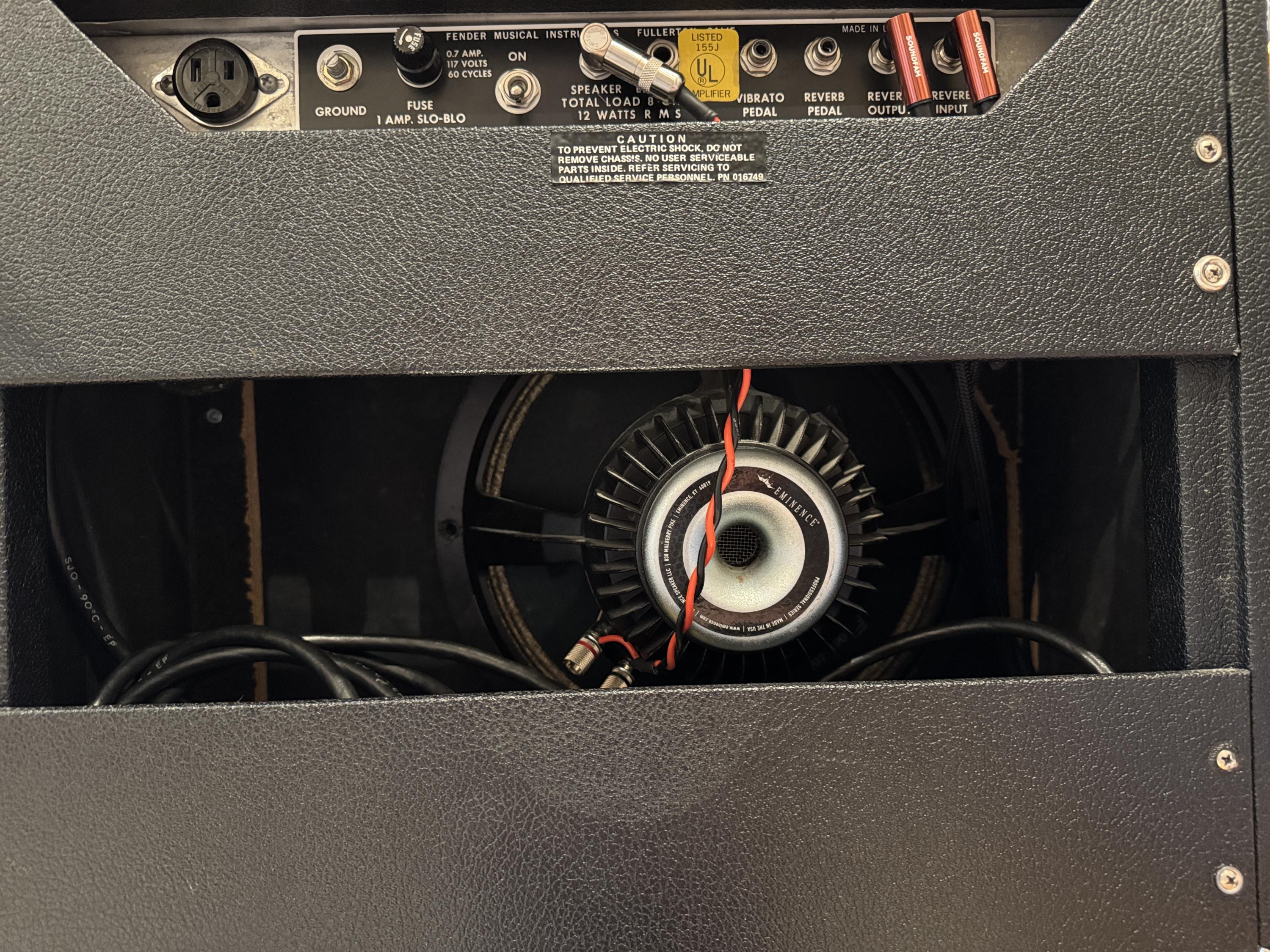 Ruptured disc sale!  '76 Princeton Reverb w/12" Eminence neo-back_closeup-jpg