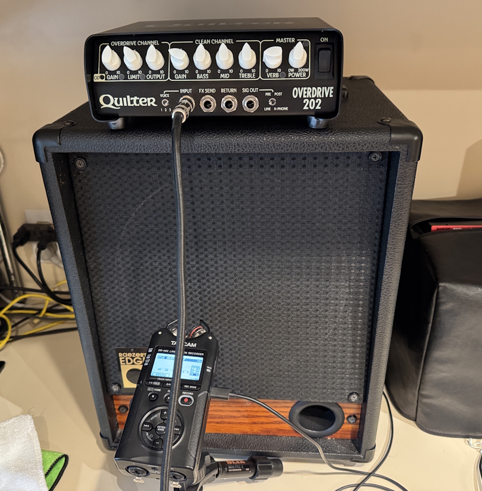 Quilter OD202 head like new in box from original owner-on_re-jpg
