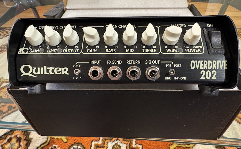 Quilter OD202 head like new in box from original owner-front-jpg