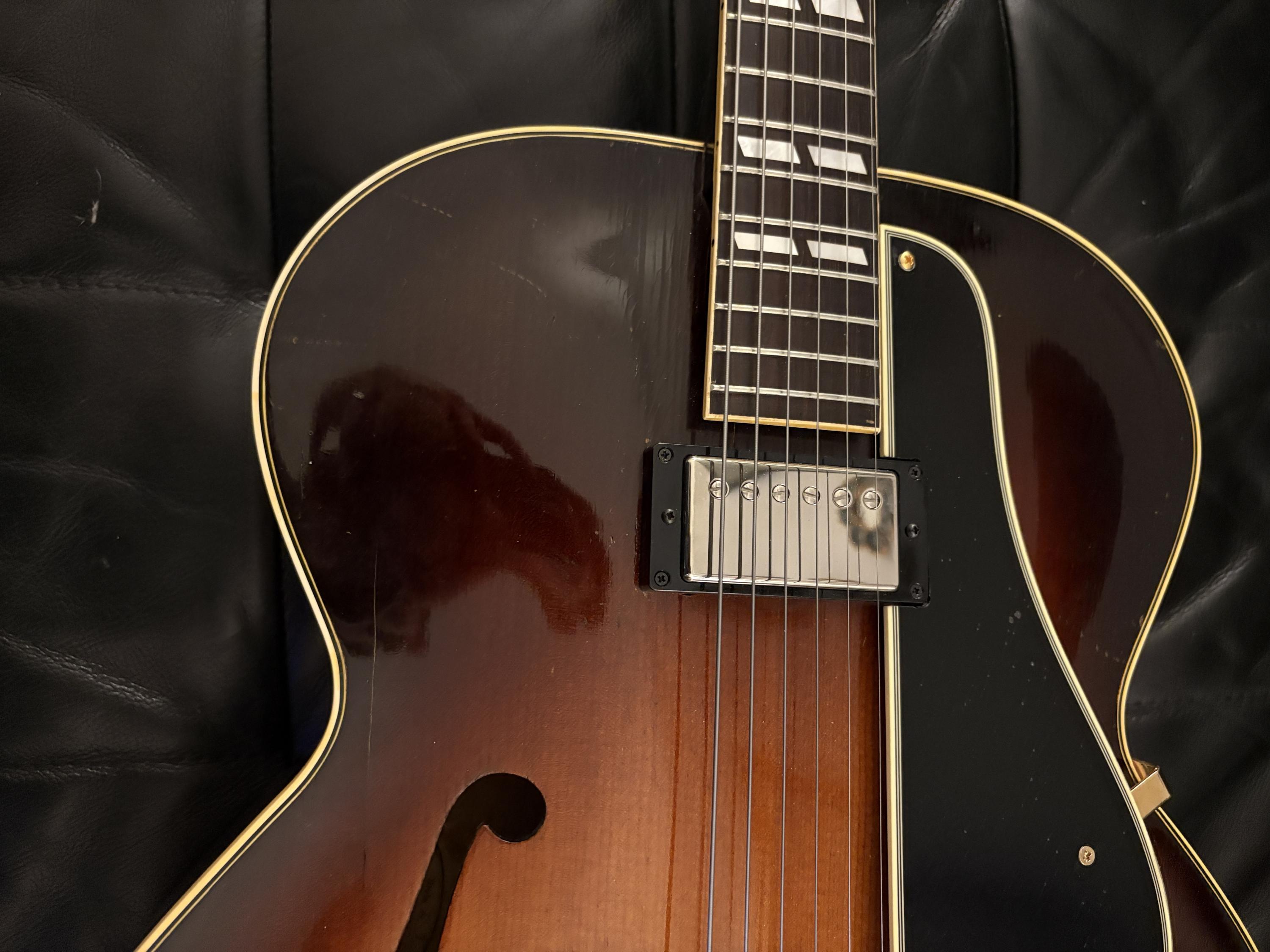50 - 1948 Gibson L-7 With Routed Humbucker and HSC-img_8804-2-jpg