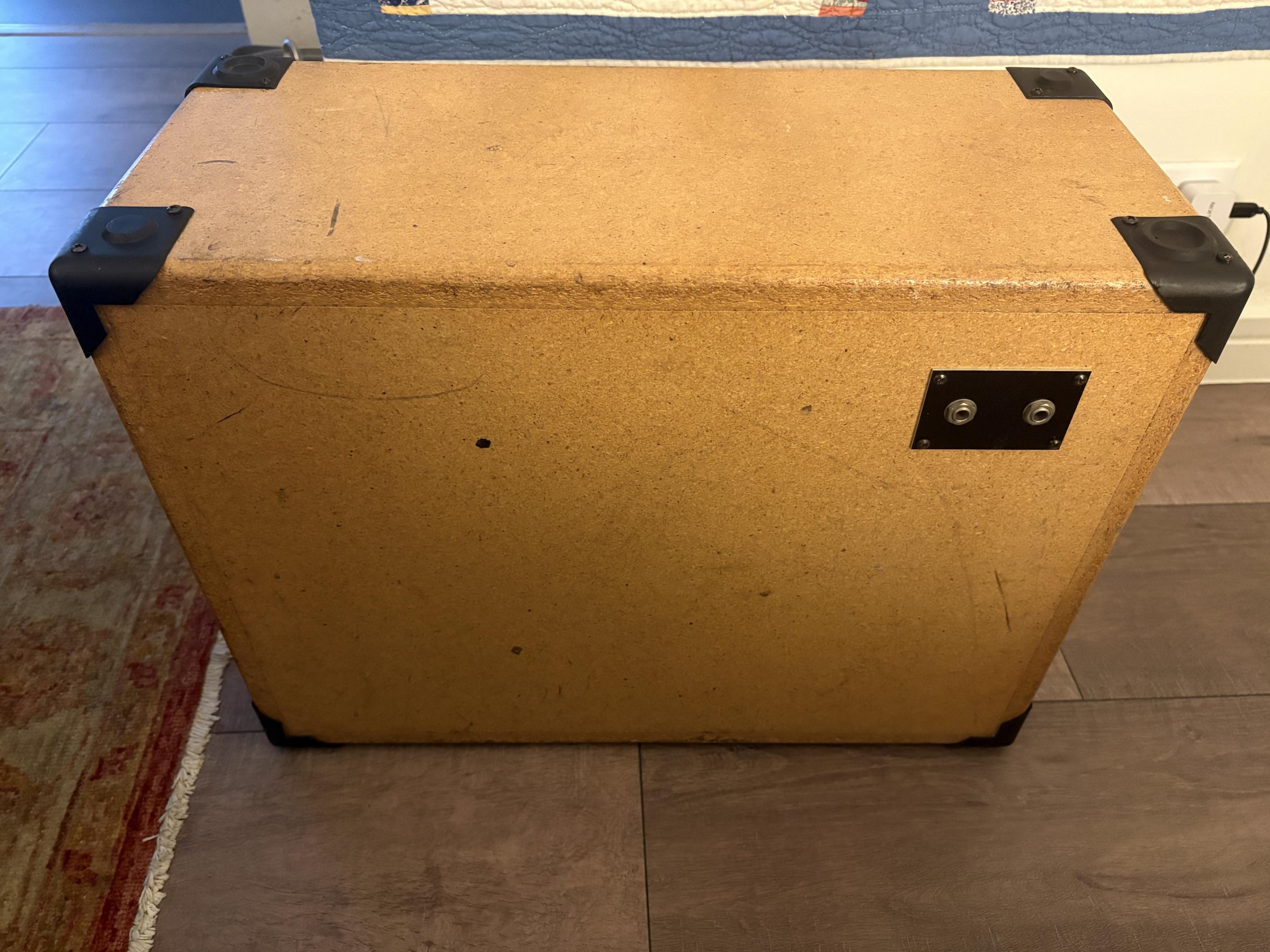 9 - RARE Harry Kolbe Cabinet Amp 1x12 Speaker CTS Fender 1970s-img_9003-jpg