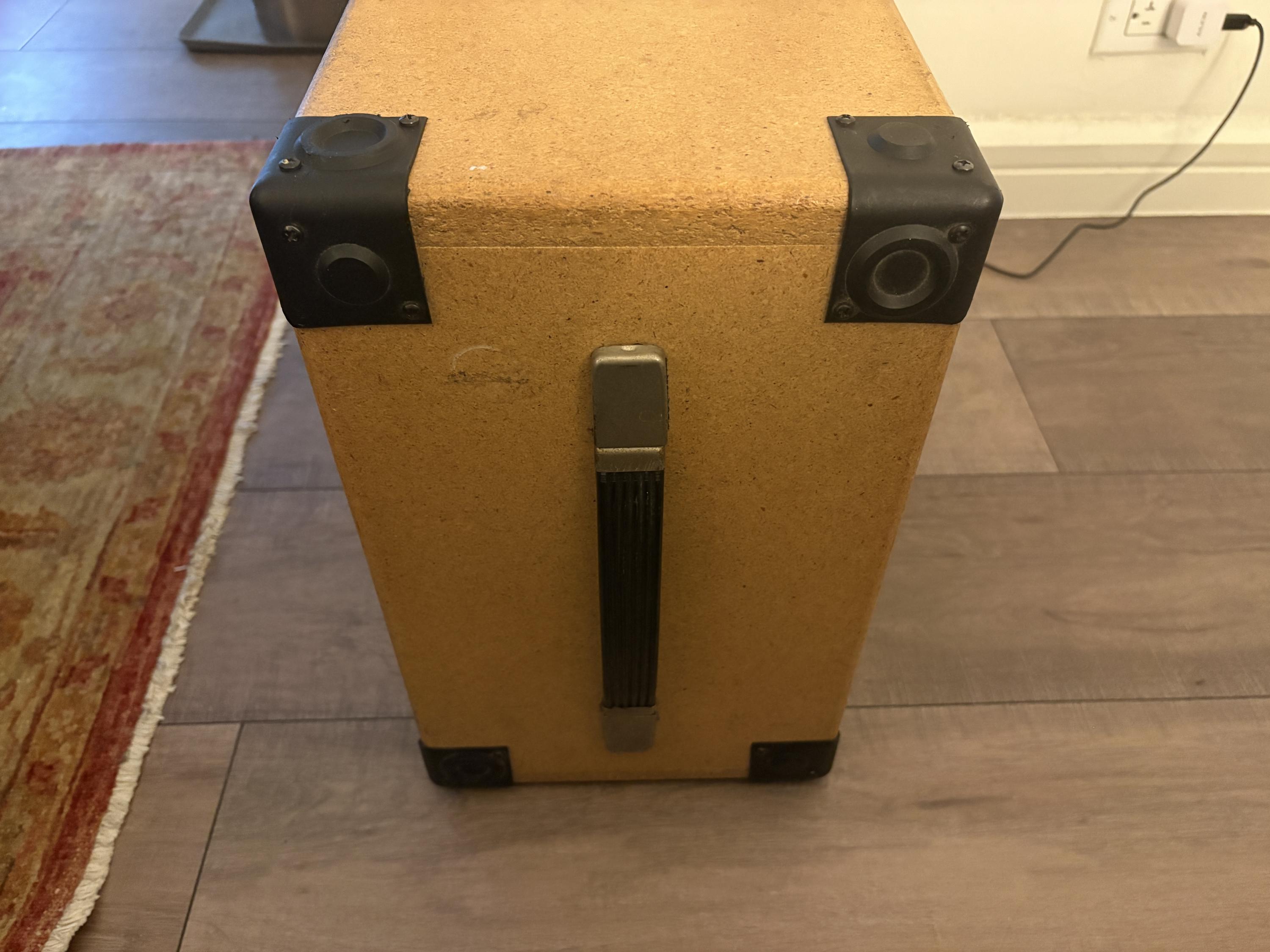 9 - RARE Harry Kolbe Cabinet Amp 1x12 Speaker CTS Fender 1970s-img_9002-jpg