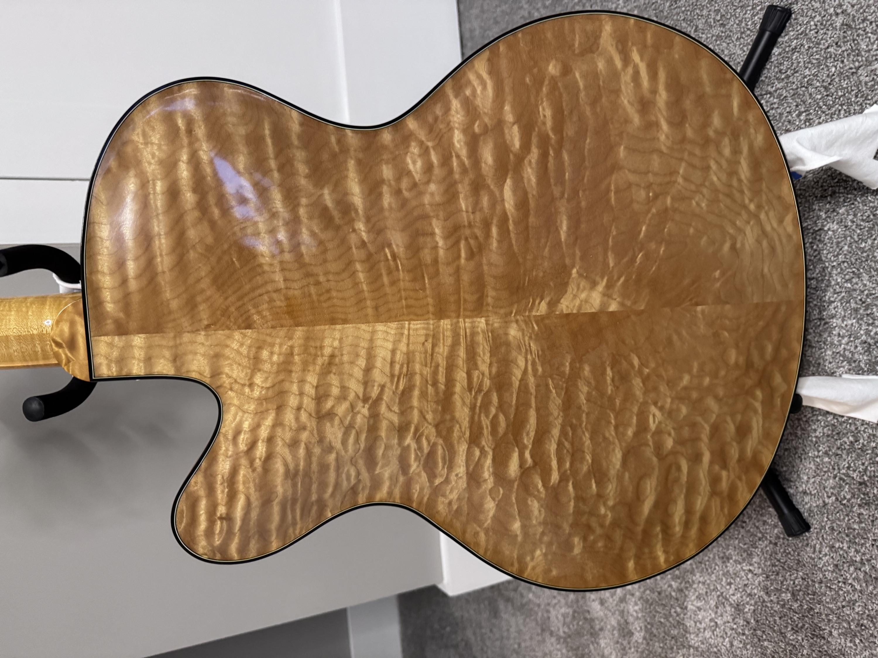Artinger Archtop - 1997 - First guitar Matt ever sold!-img_4756-jpg