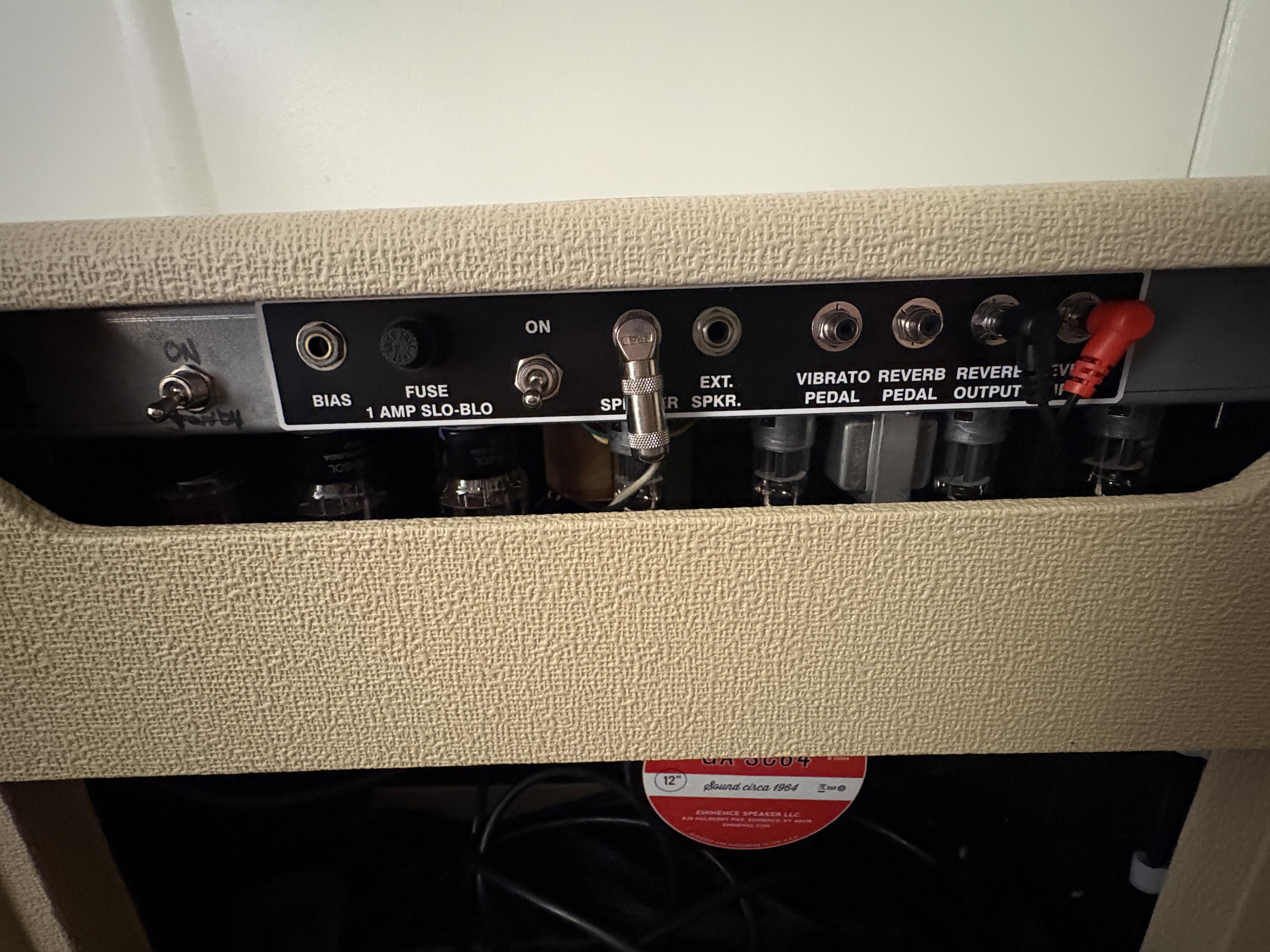 50 - Headstrong Lil' King S 12 Inch Speaker 25W Combo Amp 1964 Princeton Copy-img_9655-jpg